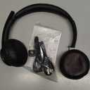 JIAMQISHI Wireless Headset with Mic for Work, Bluetooth V5.2 Headphones with AI Noise Cancelling Microphone, USB Dongle, Clear Calls & Mic Mute, for Laptop, PC, iPhone & Android Phones