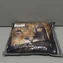 AILONEN Lion Duvet Cover Set Queen Size,3D Print Tiger Bedding Set Kids Girls and Boys,Animal Theme Comforter Cover Set,1 Quilt Cover 2 Pillowcases 3 Piece (Light Gray)