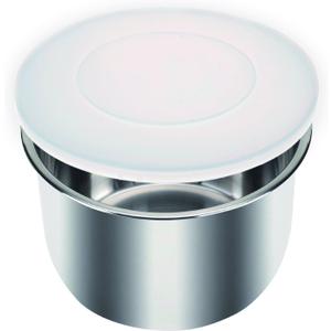 IMPRESA 6 Quart Silicone Inner Pot Lid Compatible with Instant Pot DUO60/LUX60/Smart60 Pressure Cooker Cover - Clear, Retains Steam - Dishwasher & Freezer Safe Silicone Lid