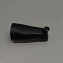 Dreyoo 5 1/4 Inch Bathroom Tub Spout Compatible with Westbrass E531D-1F-62, Fits Wall Front Mount Tub Spout with Shower Diverter 1/2'' IPS Inside Thread Bathtub Faucet(Matte Black)