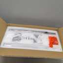 2-Light Modern Wall Sconce Titanium Black Metal with Clear Class Crystal Vanity Wall Sconce Lighting for Bedroom Living Room Bathroom Light Fixtures Set of 2