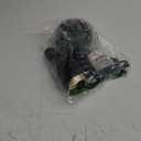 JINRI Hair Dryer,2000W,Ionic Technology & Infrared - Black, 3 Heat & 2 Speed, Detachable Air Intake, with Diffuser, with Concentrator, Hanging Strap, Non-Foldable