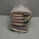 MABOZOO 2 Pieces Bathroom Rugs Set, Washable Waffle Bath Mats Super Absorbent Shower Mats, Quick Dry Boho Bath Mat Bath Rugs with Tassels for Bathroom Floor(24"X17"+30"X18", Brown)