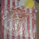 Sosation 2 Pack Giant Popcorn Box Prop Cardboard Stand up with Balloons Movie 3D Popcorn Bucket Decoration Large Carnival Circus Decorations Arch Kit for Movie Night Themed Birthday Party (Red)