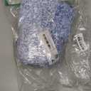 Arotive Microfiber Bathroom Rugs, Shaggy Soft and Absorbent Bath Rug, Non-Slip, Thick Plush Machine Washable Dry Bath Mats for Bathroom, Tub and Shower, 24x16, Blue, Rectangular