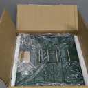 Somduy Jewelry Box, 5 Layers Jewelry Storage Display Box with Glass Lid for Women, 4 Drawers,Large Capacity for Necklace Earrings Bracelets Rings, Green