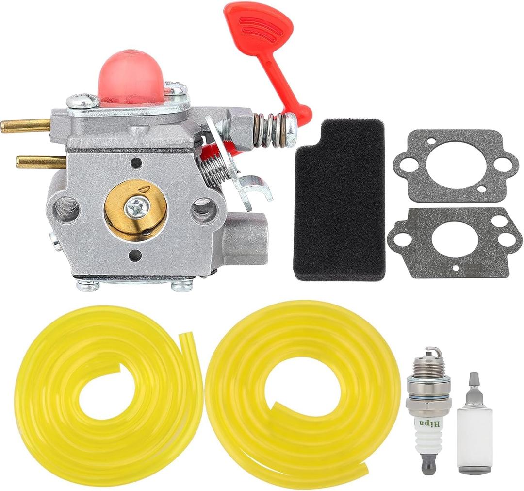 Hipa 545081855 Carburetor for Poulan Pro BVM200VS BVM200C Craftsman 25CC Leaf Blower Parts Walbro WT-875 WT-875A Carb with 545116801 Air Filter Tune-Up Kit