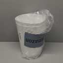 Bathroom Trash Can 1.8 Gallon Small Waste Basket Garbage Can for Dorm Kitchen Toilet Office Bedroom, 2 Pack White