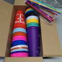 Geosar 20 Pcs Christian Gifts Bulk Jesus Loves You Cups with Lids and Straws Plastic Christian Tumbler Bulk Bible Verse Inspirational Cups Travel Mug for Sunday School Church Supplies(24 oz)