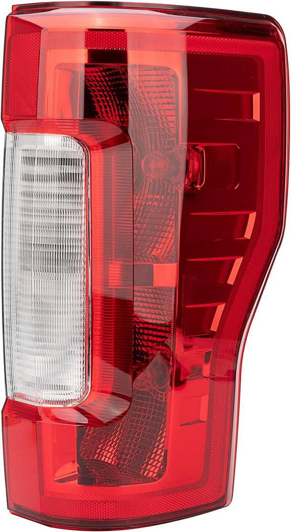 Right Passenger Side Rear Tail Light Assembly Compatible With 2017-2019 Ford F-250 F-350 Super Duty Tail Light Rear Brake Lamps Replacement Taillights (w/o Blind Spot) (w/o LED)