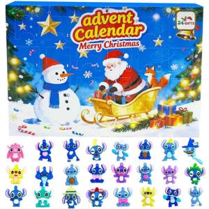 4 x 2025 Accessories Advent Calendars,24 Days of Christmas Countdown Calendar