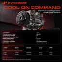 A-Premium A/C Compressor with Clutch Compatible with Chrysler Sebring 2.7L 3.5L 2007-2008, Dodge Avenger 2.7L 3.5L 2008