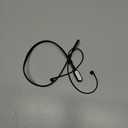 Compatible with for Airpods Pro 3 Strap, Silicone Anti-Lost Neck Strap Wire Cable Connector Sports Neckband for Airpod Pro 3/2/1, Airpods 4, 3, 2, 1, Black with White (S - No magnetic)