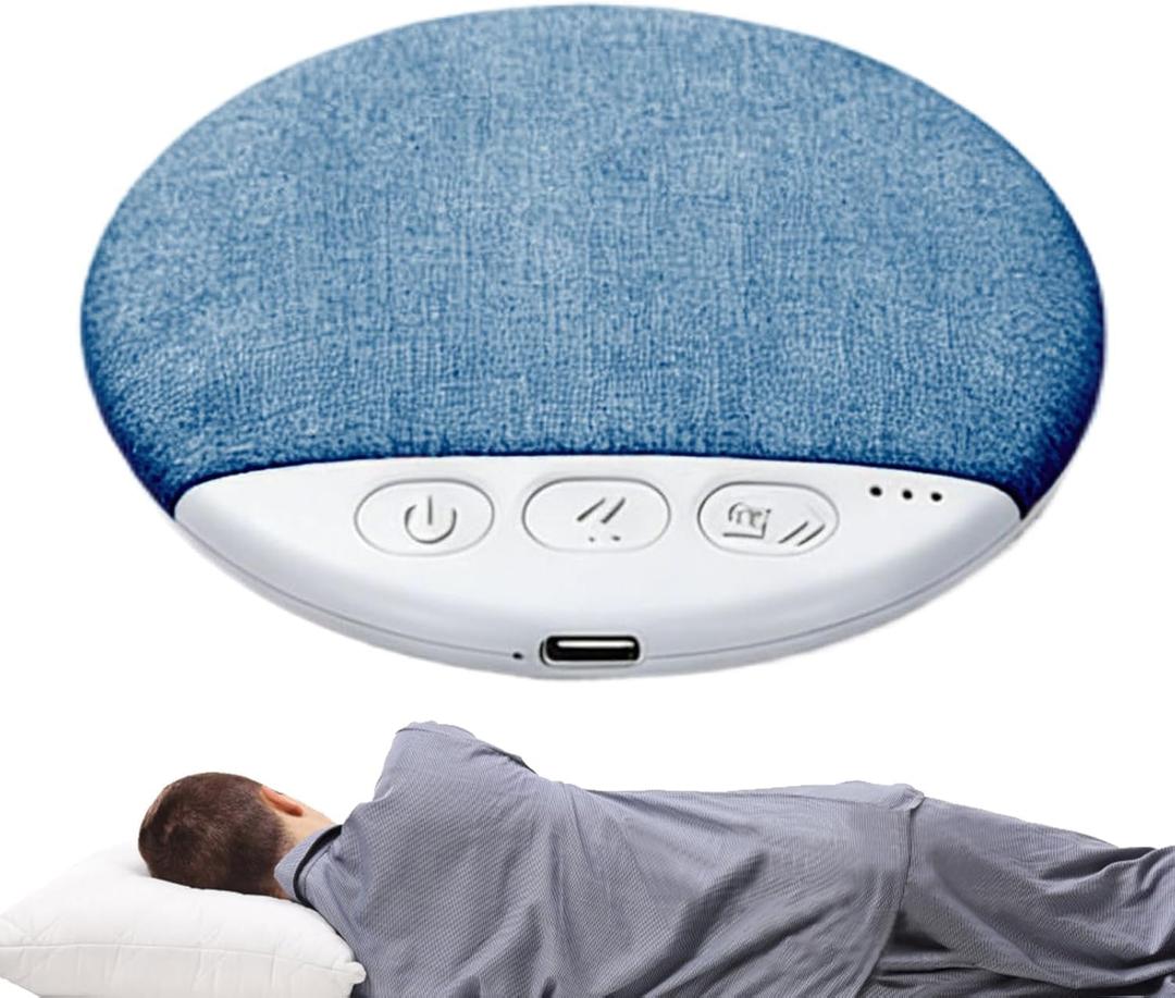 2026 New Sleep Pillow Speaker, Bluetooth Pillow Speaker with White Noise Timer Wireless Sleep Aid with Stereo Bass Private Sleep Headphones