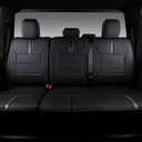 Custom Ford F150 Seat Covers Full Set, SuperCrew XL XLT 2021-2026, Black