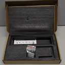 GERZWY Bathroom Accessory 2-Piece Set SUS 304 Stainless Steel Toilet Paper Holder Towel Ring Wall Mount, Matte Black HG1708-2BK