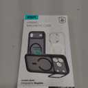 ESR for iPhone 17 Pro Max Case with Stash Stand, Camera Control Cover Compatible with MagSafe, Military-Grade Drop Protection for iPhone 17 Pro Max Phone Case, Scratch-Resistant Back Cover, Clear