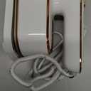 Mini Steam Iron for Clothes, Biupky Travel Steamer for Clothes Portable, Micro Steam Iron Mini Handheld Steamer Support Dry And Wet Ironing for Home Travel (White)