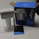 Culligan with ZeroWater Technology 12-Cup Water Filter Pitcher  Includes 5-Stage Advanced Water Filter, IAPMO Certified to Reduce Lead, Total PFAS (Forever Chemicals), Mercury, Fluoride, and Chlorine