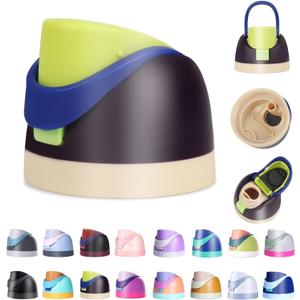 Replacement Lid for Owala Freesip, Compatible with Owala Cup 16oz 24oz 32oz 40oz, One Button Water Bottle Top Lid for Owala Freesip, Leakproof, BPA-Free, Celestial Sphere