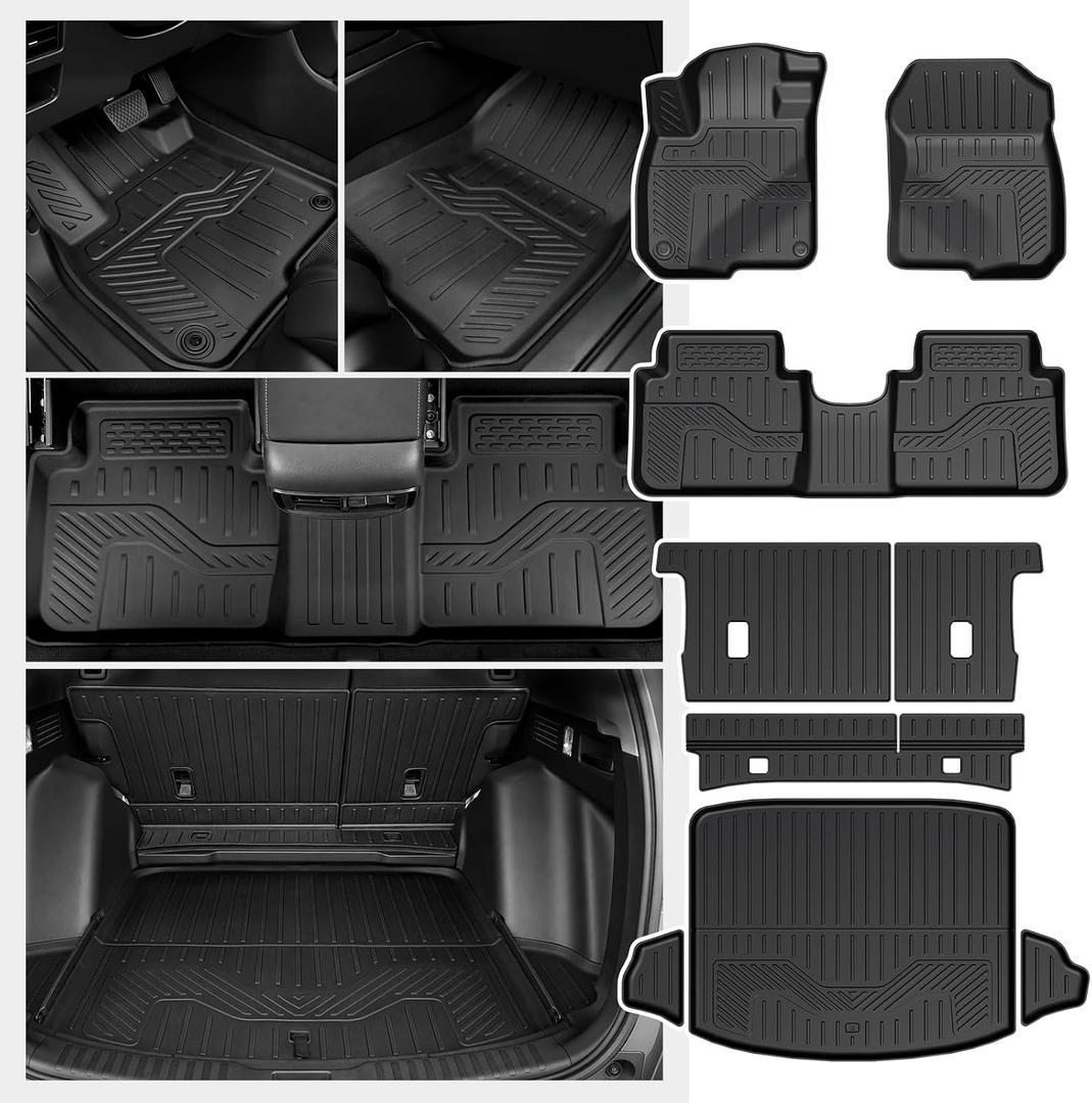 Floor Mats for Honda CRV 2017-2022 Gas Only, with Cargo Mat