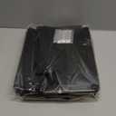 Extra Capacity Plastic Hanging File Folders,12 Pack Reinforced Hang Folders Letter Size,Accordian Pocket,Heavy Duty 2 Inch Expansion,Hard Hanging Folder Organizer for Office Home,Black