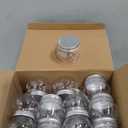 Amzcku 8 oz Vintage Mason Jars with Lids, Regular Mouth Canning Jar, Safe For Storage, Canning, Pickling, Preserving, Fermenting, DIY Crafts & Decor 12 Pack