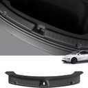 LUCKEASY Rear Bumper Guard for Tesla Model Y Juniper 2025 2026 Rear Trunk Bumper Guard Sill Cover Protector for Model Y Accessories TPE Black