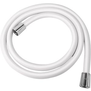 Extra Long Replacement Shower Hose Extension Handheld Shower Head Hose 70 Inches Flexible and Durable with Brass Insert and Nut rv shower head with hose (White)