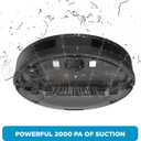 BLACK+DECKER Roboseries Robot Vacuum - 2000Pa Suction, Smart Mapping, App & Remote Control, 120 Min Runtime, Self-Charging, Works with Alexa, Perfect for Hard Floors, Carpets, Pet Hair, Low Carpet