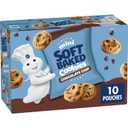 Pillsbury Mini Soft Baked Cookies, Chocolate Chip, Snack Bags, 10 Ct, 10 oz, Best if Used 08 FEB 2026