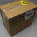 Aeitto Countertop Ice Maker Machine, 26lbs Ice in 24H, 8 Bullet Ice Cubes in 6 Mins, Self-Cleaning Portable Ice Maker with 2 Ice Sizes, Basket & Scoop for Home, Kitchen, Office, Stainless Steel