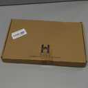 WORHE Paper Towel Holder Countertop Clear Acrylic 5.9" Diameter Thickening Sturdy Base,for Kitchen Bathroom, Paper Towel Dispenser for Tear Tissue Roll 1 Pack (YGC001)