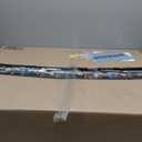 Washable Area Rugs 8x10, Non-Slip Rugs for Living Room Bedroom, Low Pile Large Soft Alfombras, Modern Bordered Home Floor Rugs for Kids Playroom Office Dining Room Farmhouse, Brown