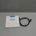 JSAUX Mini HDMI to HDMI Cable 3FT, [Aluminum Shell, Braided] High Speed 4K 60Hz HDMI 2.0 Cord, Compatible with Camera, Camcorder, Tablet and Graphics/Video Card, Laptop, Raspberry Pi Zero W - Grey