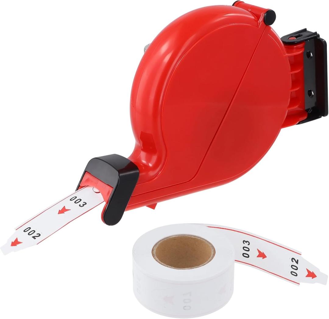 Take a Number Dispenser Ticket Dispenser Ticket Number Dispenser, 3 Digit Take a Number Dispenser | Now Serving Ticket Dispenser Machine for Wall Desk Counter Gag, Gift Ticket Raffle