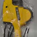 2-Line 20 Digits MX6602 Price Label Gun w/ 5 Rolls/2800 White Labels 3 Inkers,Price Labeler,Label Maker Machine,Pricing Tag Gun with String for Office, Retail Shop, Grocery Store(MX6602)