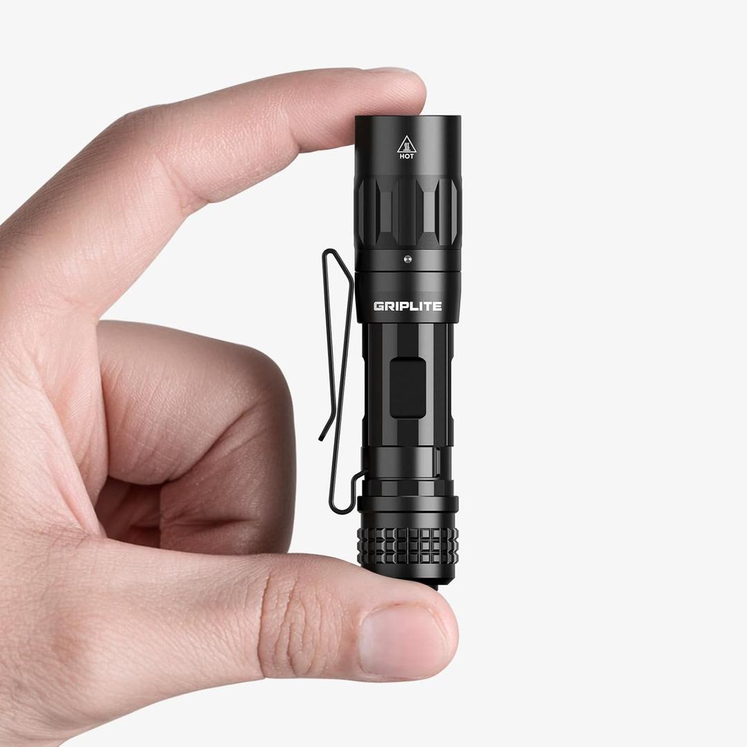 Small EDC Flashlight, 1100 High Lumens Rechargeable Pocket Light, Multi-Mode LED Flashlight with Clip for Everyday Carry and Emergencies