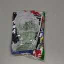 BROOKLYN VERTICAL 4-Pack Boys Short Sleeve Crew Neck T-Shirt with Chest Print | Soft Cotton Sizes 6-20 (Large, Grey, Black, Red, Blue)