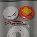 Kidde Hardwired Smoke Detector, 10-Year Battery Backup, Interconnectable, LED Warning Light Indicators, 2 Pack