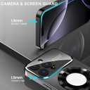 2 Pack Magnetic for iPhone 16 Pro Max Case,Shockproof Anti-Scratch 16 Pro Phone Cover for Women Men ,Built-in Camera Lens Protector Compatible with MagSafe,with 2 pack Tempered Glass Screen Protector