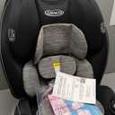 Graco Slimfit 3-in-1 Convertible Car Seat, Ultra-Space-Saving Design, Jarret, Suitable for Rear and Forward-Facing, Highback Booster Seat with 10-Position Headrest