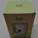 Smart Automatic Cat Feeder - 6-L Reliable Automatic Cat Food Dispenser with Display LCD Screen for Easy Set Up - (White)