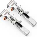 Quick-Install Drawer Front Installation Clamps,Efficient Cabinet Drawer Clamps Setup with Easy,2Pk Universal Fit Labor-Saving Adjustable Drawer Fixing Clips