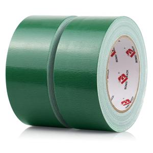 2 Pack Duct Tape Heavy Duty,9 Mil Thickness,2 Inches x 30 Yards,Strong Industrial Strength,Flexible,No Residue,Waterproof and Tear by Hand,Multi-Use for Indoor & Outdoor Repairs (Green)