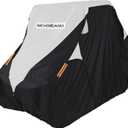 NEVERLAND UTV Cover Heavy Duty - Side by Side Cover with 300D Oxford Material Compatible with Polaris RZR Yamaha Rhino Can-Am Defender Honda Pioneer Kawasaki Mule Teryx 2-3 Passenger(Up to 125" L)