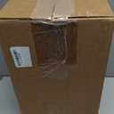 Bathroom Light Fixtures, Matte Black Vanity Lights with Flared White Fabric Shade, 3 Light Wall Sconce, Modern Sconces Wall Lighting for Hallway Bedroom, VL837-MB-3