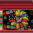 Linen Hispanic Heritage Month Placemats Set of 4 Latino Heritage Month Table Mats National 22 Spanish Speaking Countries Latino Heritage Month Decorations and Supplies for School Classroom Office