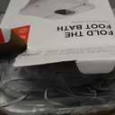 Mom Christmas Gifts for Women, Mens Gifts for Dad - Pedicure Foot Spa, Foot Spa Bath Massager with Heat, Collapsible Bath Soak Tub, Portable for Any Casual Scene to Help You Relax