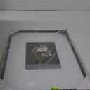 Mikasa Metal Portrait Frame, Displays 8x10 Photo with Mat, 16x20 without Mat, Black